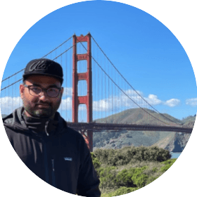 Portrait of Manish Rai, co-founder of Optara Labs